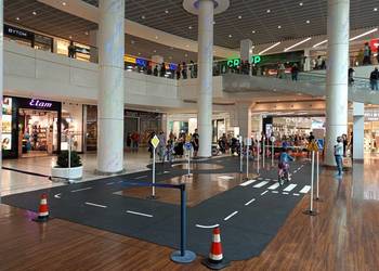 Mobilne miasteczko ruchu Drogowego