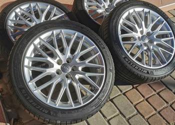 Oryginalne koła Audi R17 5x100 – Michelin Pilot Sport 4 – TOP stan