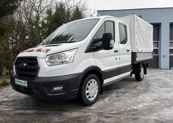 Ford Transit 2019*2.0 130KM*2020*Skrzynia*175tys.km*Brygadówka*7 osobowy