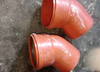 KOLANO KANALIZACYJNE ZEWNĘTRZNE 160 MM 45° STOPNI