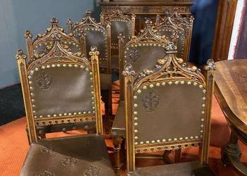 Zestaw mebli gotyk jadalnia