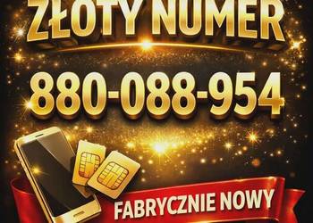 880_088_954 Złoty Numer Prosty Łatwy Lustro Fabrycznie Nowy T-Mobile !