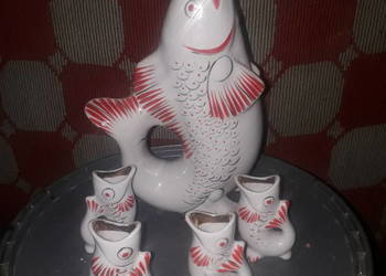 Ryba porcelanowa PRL