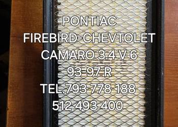 FILTR POWIETRZA PONTIAC FIREBIRD-CHEVROLET CAMARO  3.4 V 6 93-97 R