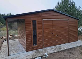 Garaż blaszany wiata schowek Producent. Cała Polska, SZYBKA REALIZACJA