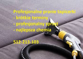 Pranie tapicerki meblowej, profesjonalny sprzęt i markowa chemia