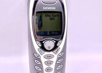 Telefon Siemens C60 + aparat QuickPic Camera IQP-530 i ładowarka