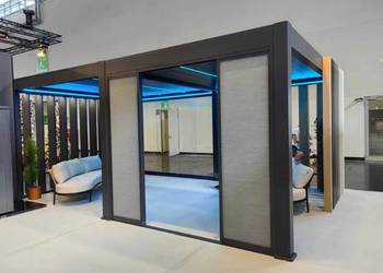 Pergola aluminiowa 4x6 z automat + LED, + akcesoria