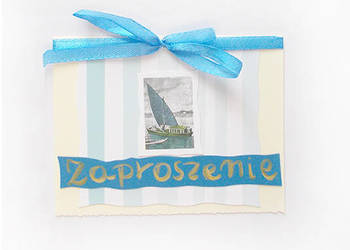 ogólne zaproszenia bez tekstu, żeglarskie zaproszenia puste