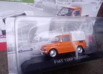 FIAT 126P BOMBEL Pickup hachette 1/43 kultowe maluchy auta PRL NOWY
