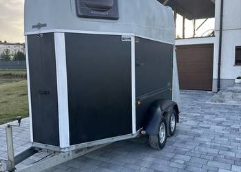 Przyczepa do przewozu 2 koni zwierząt dmc 1300 kg kat b