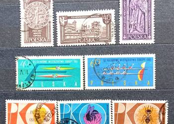 L Znaczki polskie rok 1961 III kwartał