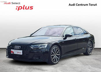 Audi A8 Lang_OśSkrętna_HeadUp_Masaże_Wentylacja_Webasto_B&O_HomeLink_S Lin…