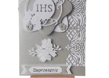 ZAPROSZENIA KOMUNIA UNIWERSALNE IHS W RAMKACH B6 SREBRO – BIEL ZAPROSZENIA KOMUNIA UNIWERSALNE IHS W RAMKACH B6 SREBRO – BIEL