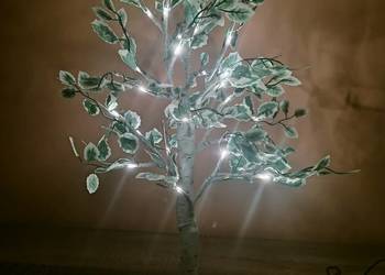 NOWA Lampka nocna LED drzewko Brzoza USB