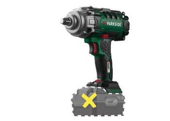 PARKSIDE PASSK 20-Li C4 klucz udarowy NOWY 400 Nm + 4 nasadki i walizka
