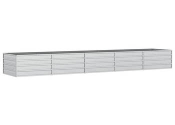 Donica do podwyższonej rabaty 400x80x45 cm stal galwanizowana WM-316899