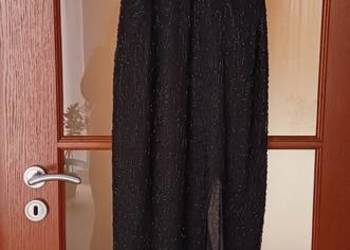 Suknia długa wizytowa koktajlowa S wieczorowa czarna