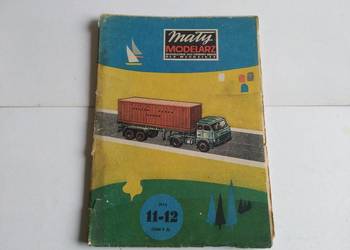 Mały Modelarz nr 11-12/1976, Samochód ciężarowy „Jelcz” Kontener