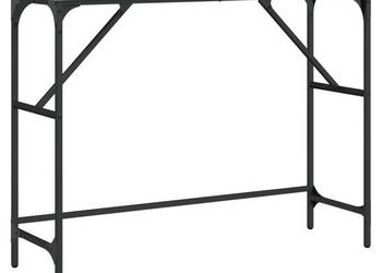 Stolik konsolowy szary dąb sonoma 100x32x75 cm WM-834058