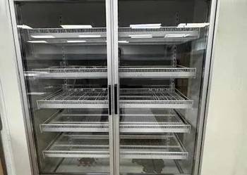 Drzwi szklane chłodnicze podwójne lodówka