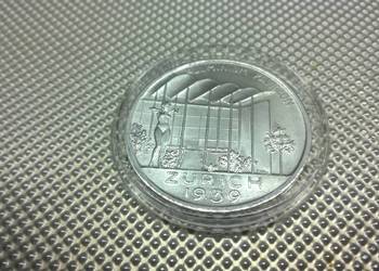 medal SZWAJCARIA -- 1939 - Zurich - Aluminium Pavillon
