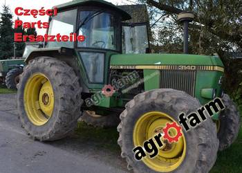 John Deere 3140 części, skrzynia biegów, silnik