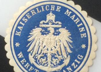 ( 999. ) Zalepka Niemiecka Gdańsk