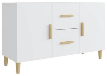 vidaXL Komoda, biała, 100x36x60 cm（SKU:812510）