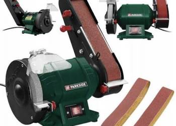 Szlifierka taśmowa stołowa z kamieniem PARKSIDE PSBS 240 C2
