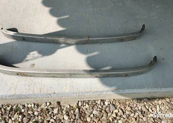 Fiat 126p st maluch zderzak chromowany metal przód tył komplet stan dobry