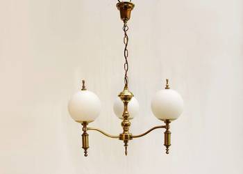 ~* Żyrandol Lampa mosiądz  *~