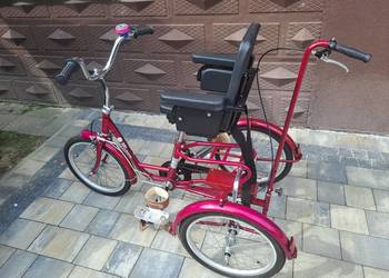 Rower trzykołowy rehabilitacyjny