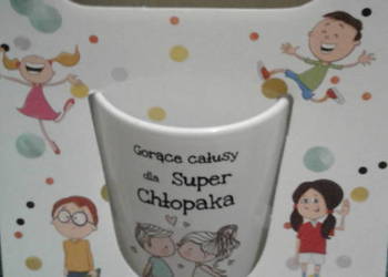 Kubek z napisem dla chłopaka.