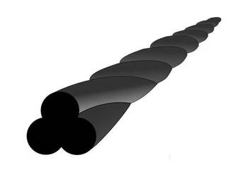 Żyłka tnąca cichobieżna TORNADO typ TWIST-XC 2,7 mm szpulka