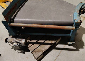 Przenośnik taśmowy zakręt szerokość taśmy 100 cm długość 120 cm wyposażony…