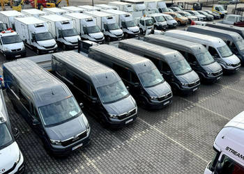 Man TGE 3.180 Automat 7-OSÓB Brygadówka EXTRA LONG L5H3 Nowy 2024 Crafter