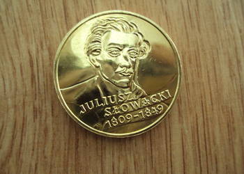 2 zł Juliusz Słowacki z 1999 r Mennicza i inne ogłoszenia