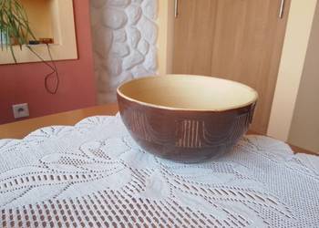 Polska makutra z Fabryki Naczyń Kamionkowych Bochnia - 3 ltr - bdb !