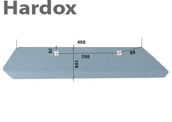 Lemiesz 300hektarów HARDOX 405101/P części do pługa VENTZKI