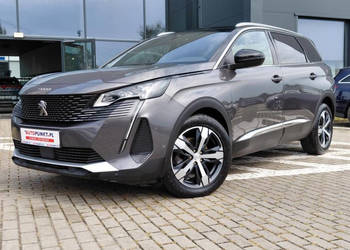 Peugeot 5008, 2022r. FV23% * ASO * 7 MIEJSC * HAK * KAM360 * BLIS * FULL L…