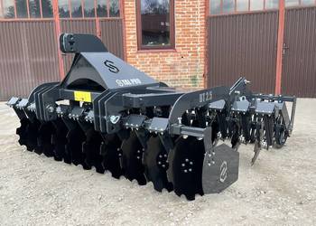 Brona talerzowa STAL-PRO 2,5m CIĘŻKA wał teownikowy / NOWA 2026 talerzówka