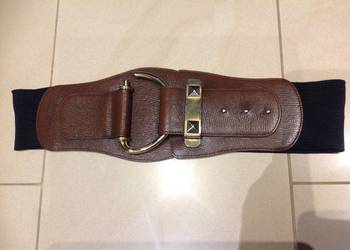 Szeroki Pasek Damski na Gumie rozm L/XL - XL