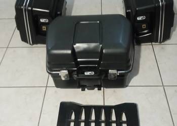 Originalny zestaw kufrów że stelażem marki KRAUSER MZ ETZ 250