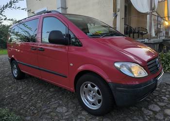 Mercedes Vito, 2.2 * Tempomat * Klima * Nawigacja * 6osób * ŁADNY *