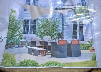 żagiel przeciwsłoneczny – HDPE, oddychający, taras ogród balkon