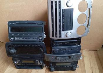 Zestaw radio 8 sztuk CD nawigacja SKODA RANAULT SEAT VW MAZDA