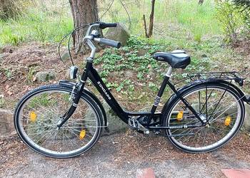 Rower Miejski Damski Zundapp City Red 1.0 Damka Niska Rama Nexus 3 Led 26