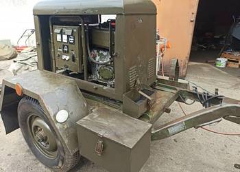 Agregat prądotwórczy PAB 4   4,8 kw 230V na przyczepie
