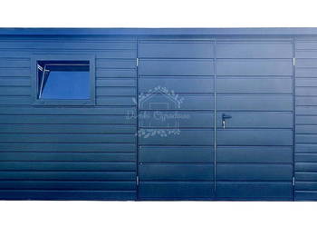 Schowek - domek ogrodowy 4,5x2m  antracyt - ID1075